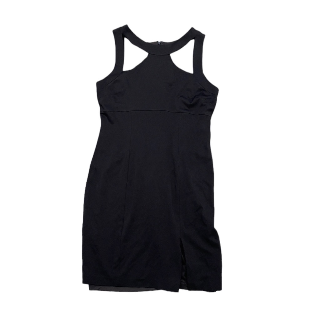 Cache Black Cutout Sleeveless Dress Size 14